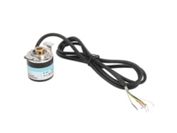 Encoder Incremental Abz Trifásico Eixo Médio Oco 6mm Redutor Motor Cc524v Equipamento Industrial C38s6g5-1000z-g24n