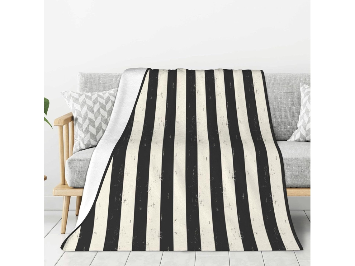 Manta grande de franela para sofá y cama, sin marca.