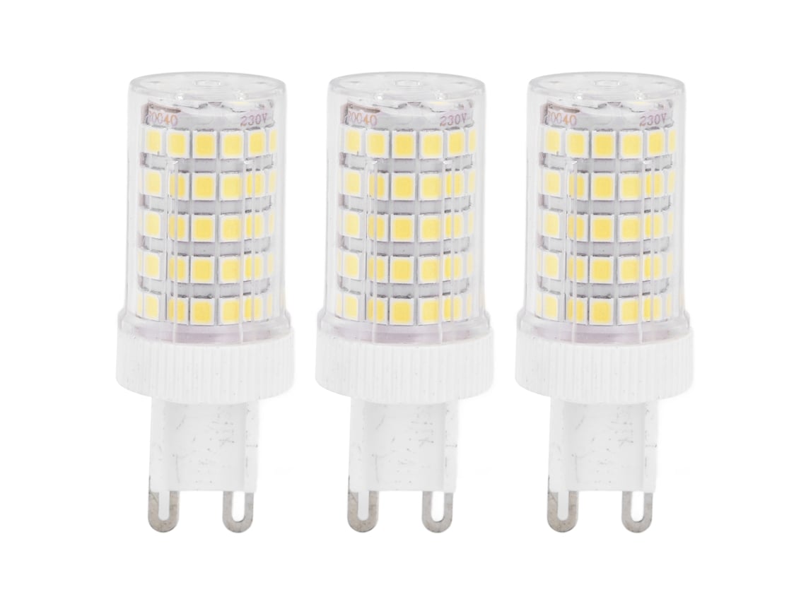 3 Bombillas Led G9 2835 De 10 W Y 1000 Lúmenes Con Ángulo 360°, Cerámica Para Interiores, Hogar Coci