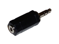 Adaptador de Áudio BEMATIK estéreo jack de 3,5 mm macho para jack 2,5 mm Hembra