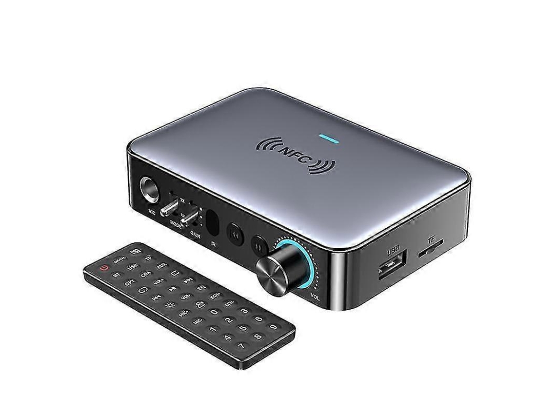Adaptador de audio Bluetooth NFC, transmisor y receptor de fibra óptica Bluetooth, adaptador de audio Bluetooth 5.1 de Rosewell