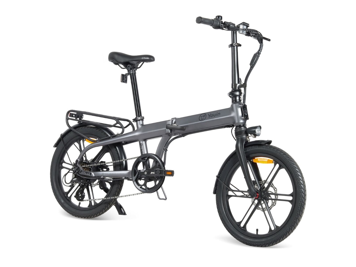 Bicicleta eléctrica Youin BK1800 Praga, gris, 250 W, 20'', VETONEK