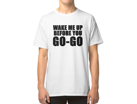 Camiseta ROCKINSTONE Wake Up Before You Go Algodón para Hombre (3XL)