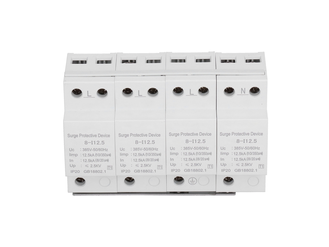 Protector De Sobrecarga Arrester Módulo De Protección Eléctrica Din Rail Ac385v 50/60hz