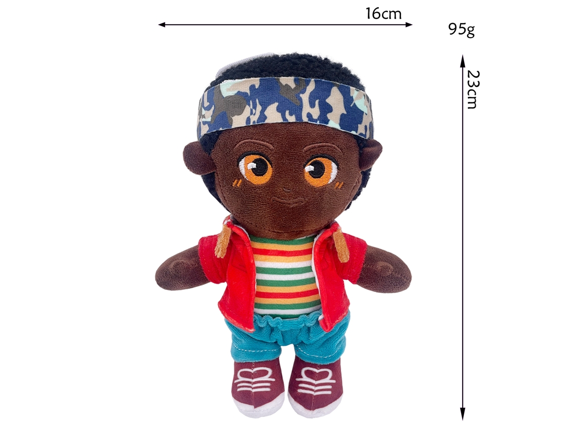 Peluche De Demogorgon Stranger Things, Niño Negro Pelo