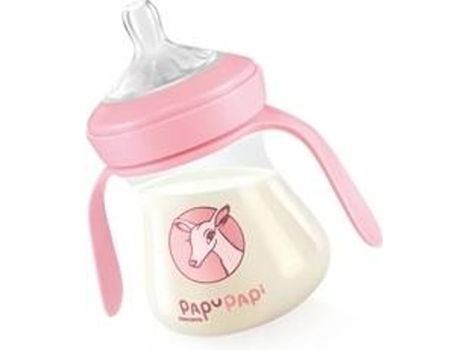 Biberón TESCOMA Papu Papi 150 ml rosa