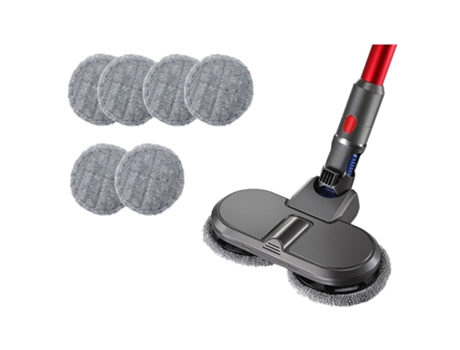 Paño de mopa de microfibra para Dyson V7, V8, V10, V11, cabezal de mopa eléctrico en seco y húmedo, almohadilla para fregar, piezas de limpiador al...