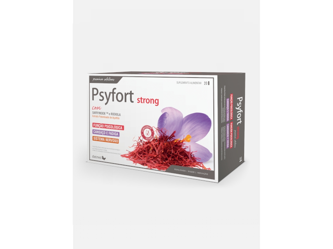 Complemento Alimentar DIETMED Psyfort Strong 20 X