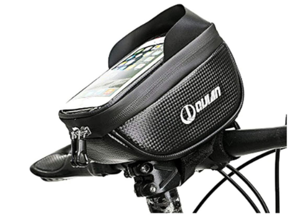 Bolsa Cuadro Bicicleta 6,2 Ipx8 Negra Yizhood