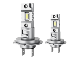 Par De Bombillas Led Para Faros Delanteros De Coche H7-sealight X5-h7 De 2600 Lm, Luz Alta/baja, 6000 K-6500 K, Universales.