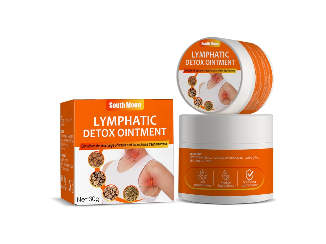 Crema linfática South Moon para cuello y axilas que reduce los nódulos.