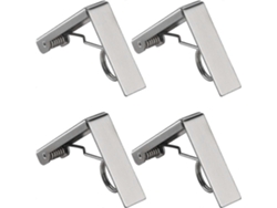 pinzas para toallas de acero inoxidable resistentes a la corrosión para restaurantes, picnics y fiestas.