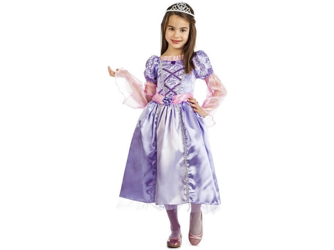 Disfraz de Niña DISFRAZZES Princesa Lila De Cuento (Talla: 10 a 12 años)