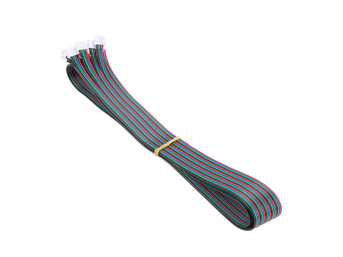5pcs Cable Conector Hembra-hembra Ph2.0-xh2.54 Para Motor Paso A Paso Nema16 Nema17