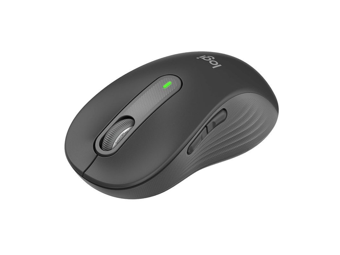 Ratón Inalámbrico Signature M650 L De Tamaño Completo: Para Manos Grandes, Clics Silenciosos, Botones Laterales.