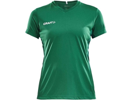 Camiseta de Mujer para Fitness CRAFT Squad Solid Verde (XS)