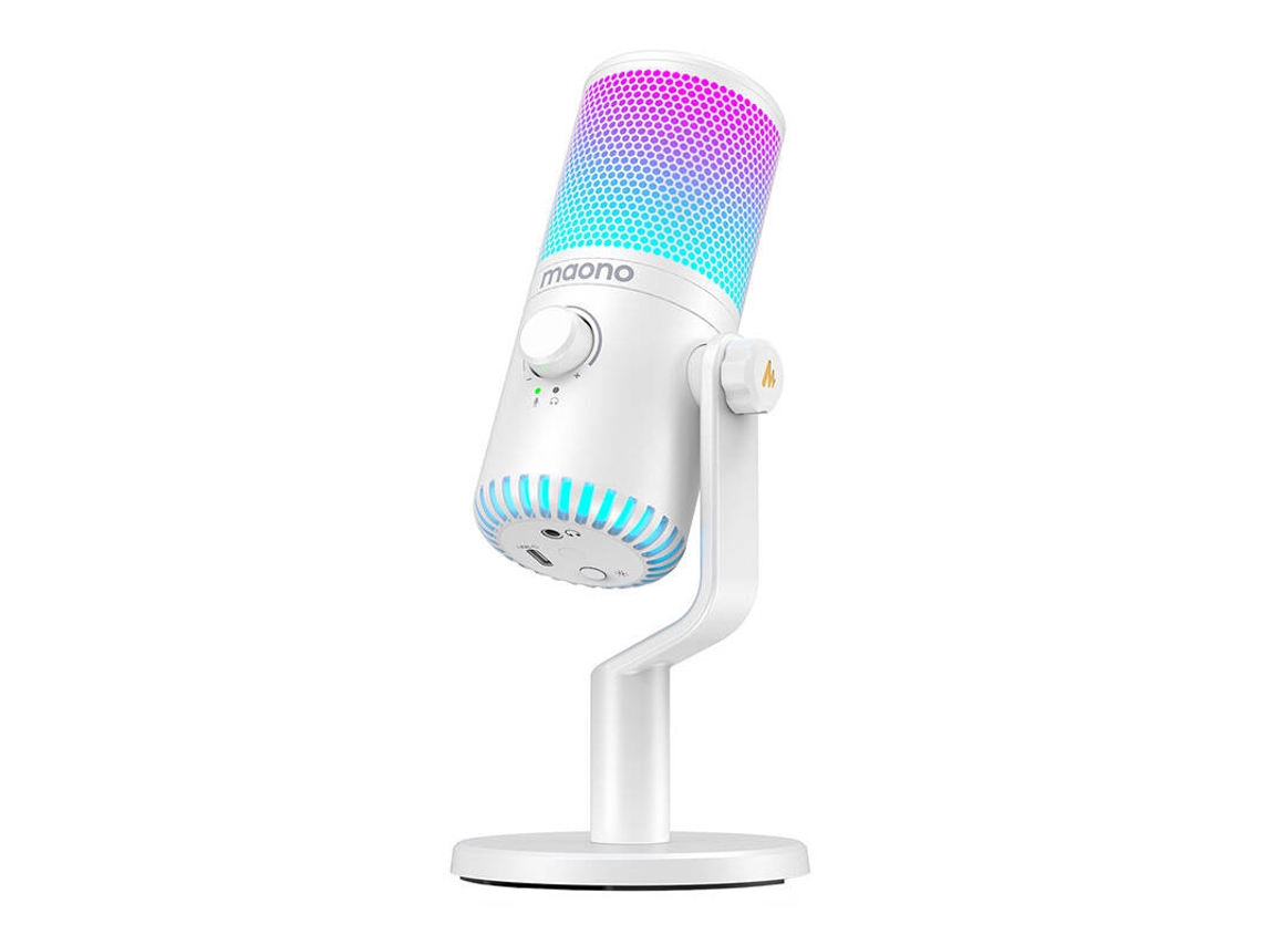 Micrófono para ordenador con retroiluminación RGB (podcast Maono Gaming DM30RGB)