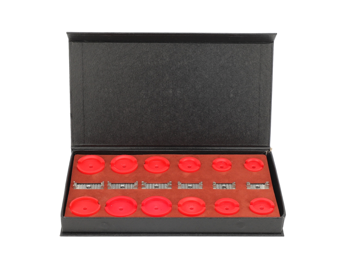 Juego de 18 herramientas para biselar, para reparar y abrir cajas de relojes.