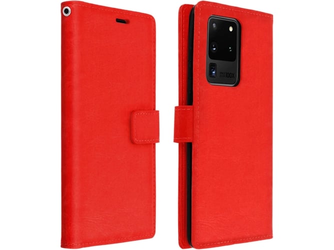 Funda Samsung Galaxy S20 Ultra AVIZAR Vintage Rojo