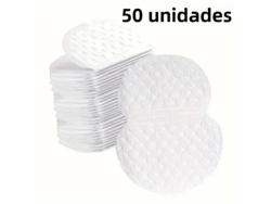 (50 Piezas) Almohadillas Desechables Para Axilas Que Absorben La Humedad, Transpirables, Sin Costuras Y A Prueba De Fugas.