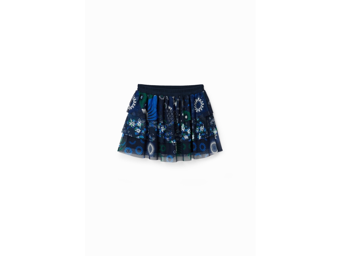 Falda desigual online niña