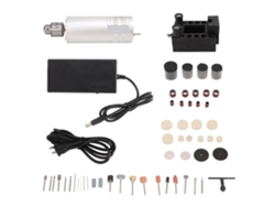 Mini Taladro Eléctrico De 12000 Rpm Con 7 Niveles De Velocidad Y Accesorios Para Taladrar, Cortar Y Pulir.