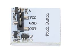 2pcs Módulo De Botão De Toque Capacitivo Anti-interferência Httm 2.7v-6v (vermelho)