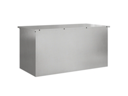 Cajas De Almacenamiento Para El Hogar Vidaxl Plata Acero Inoxidable (100x50.5x50 Cm)