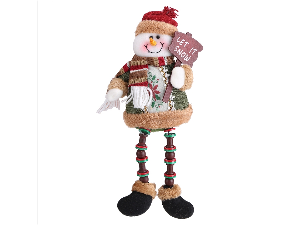 KOFIHETY Adorno Navideño Muñeco Colgante para Árbol Decoración de Colgar Regalo Suministros para Fiesta Hombre de Nieve