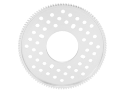 Engranaje Cilíndrico De 108 Dientes, Aluminio, Módulo 0.8, Orificio De 32 Mm, Herramientas De Ferretería.