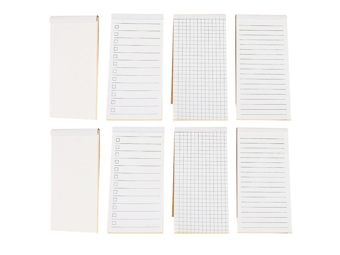 8 blocs de notas para estudiantes. ALLINLESS