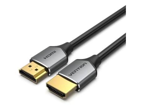 Cable Hdmi 2.0 4K VENTION Alehg/ Hdmi Macho Hdmi Macho/ 1.5M/ Gris