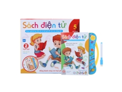 Rebe-máquina De Lectura Vietnamita-inglés Juguete Educativo Para Niños Aprendizaje Temprano Amarillo