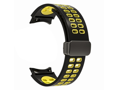 Correa de Silicona hebilla de liberación rápida bicolor para Samsung Galaxy Watch 4 40mm/44mm/Watch 4 Classic 42mm/46mm/Watch 5 40mm/44mm/Watch 5 P...