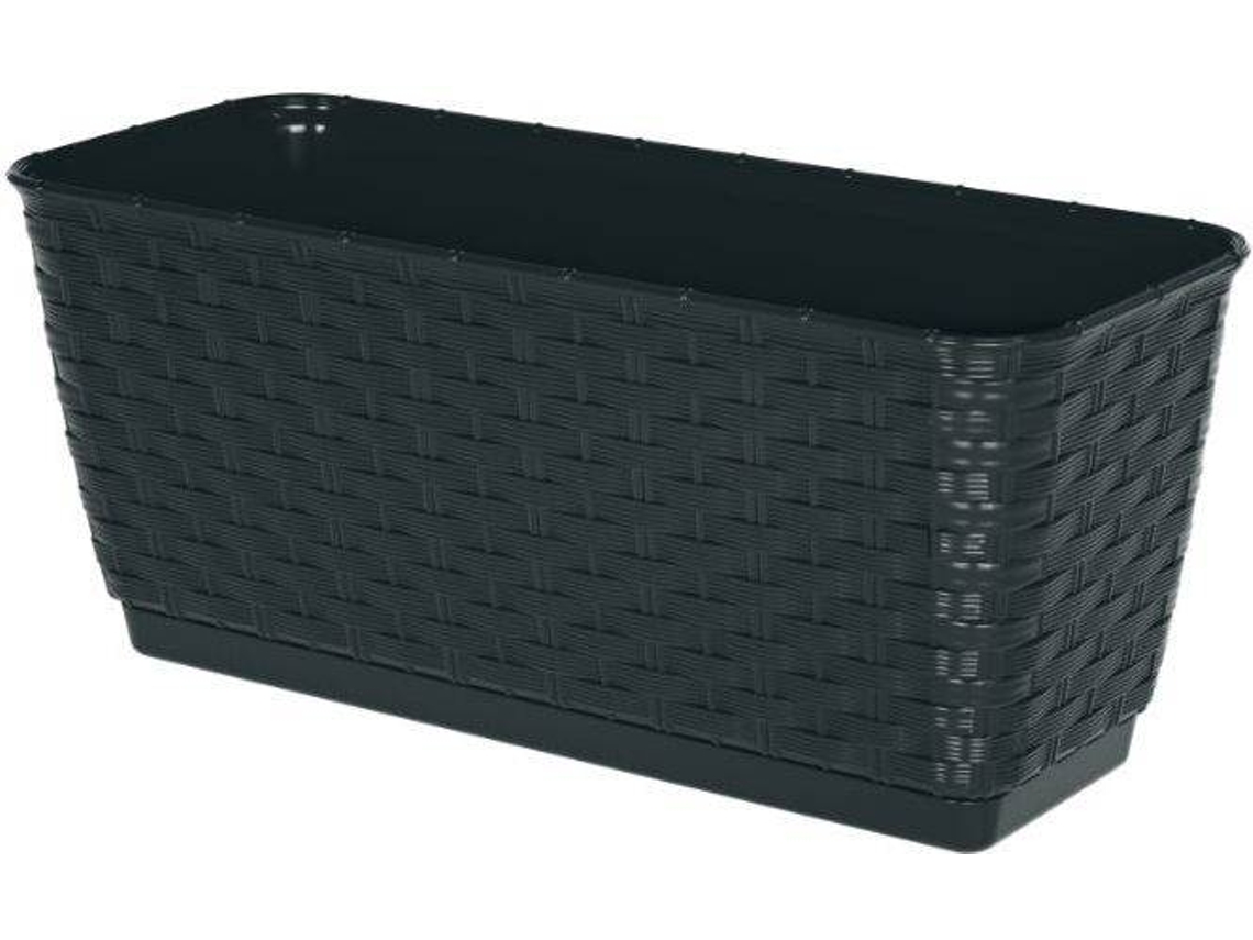 Maceta PROSPERPLAST Ratolla Case P (Gris - 49.2 x 17.2 x 17.4 cm)