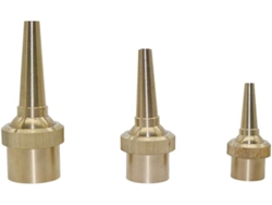 1 Boquilla Ajustable De 1/2" 3/4" Y 1" Para Riego Latón