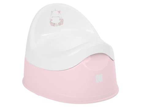Orinal Infantil con Cubo Extraíble KIKKA BOO Hippo Rosa