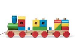 Puzzle MELISSA & DOUG (Madera - Azul - 65 x 14 x 22 cm)