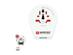 Adaptador de Corriente SKROSS 1500267 Reino Unido Internacional 1 x USB
