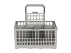 Cesta Universal Para Cubiertos Apta Para Lavavajillas Con 7 Compartimentos Y Asa Extraíble - Abs Duradero