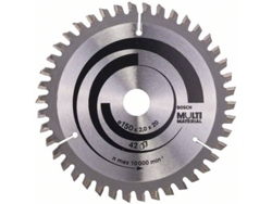 Disco de Sierra Circular BOSCH Multi Material 150x20/16x2.0 mm - 42