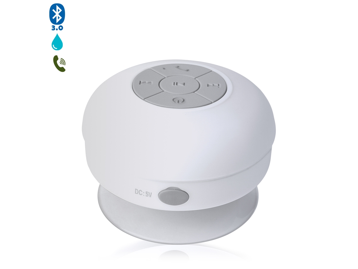 Altavoz Rariax Bluetooth Con Ventosa, Resistente A Salpicaduras De Agua, Especial Ducha