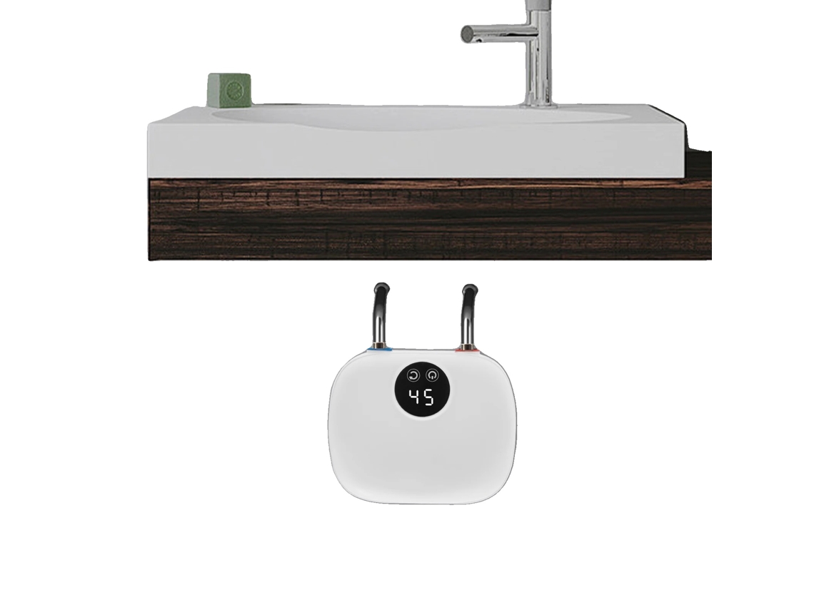 Desagüe de agua instantáneo de 5500 W, montaje en pared, Faixa 30, caudal de 55 °C, 800 ml/min, IPX4, OEM