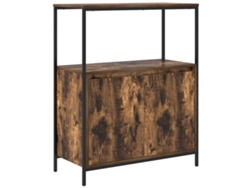 Mueble de baño con estantes, roble ahumado, 76,5 x 35 x 95 cm, MAISON EXCLUSIVE
