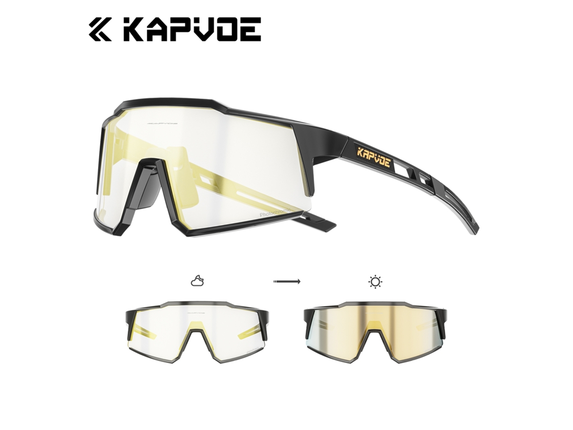 Gafas De Sol Fotocromáticas Para Ciclismo, Gafas De Sol Para Deportes Al Aire Libre Que Cambian De Color A Rojo Y Azul, Gafas Estilo Harley.