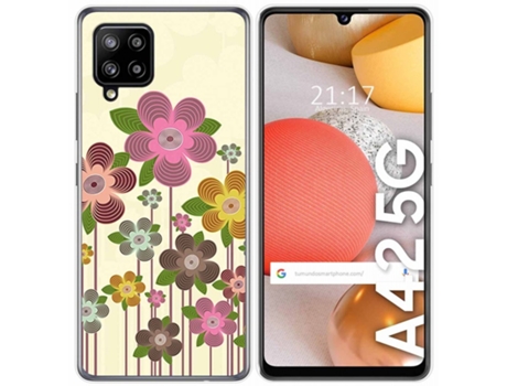 Carcasa Samsung Galaxy A42 5G TUMUNDOSMARTPHONE Dibujos Multicolor