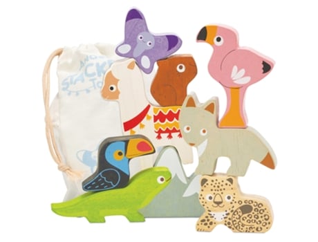 Juego Didáctico LE TOY VAN (Madera - Blanco - 16 x 12 x 14.5 cm)
