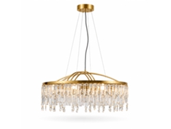 Candeeiro de Teto de Cristal PIBAOGU Asled 806 (dourado)