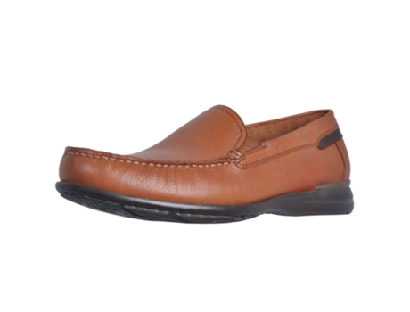 Zapatos de Hombre FLUCHOS Tornado Piel Marrón (45)