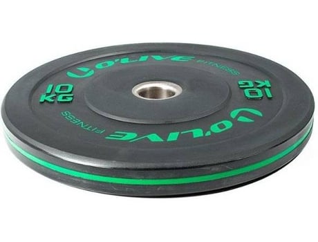 Disco de Musculación OLIVE Olympic Bumper (Peso 10 Kg)